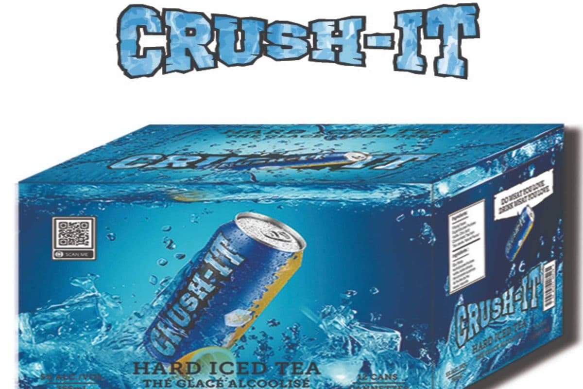 100896. CRUSH-IT HARD ICED TEA 12 PACK (1 x 12pc)