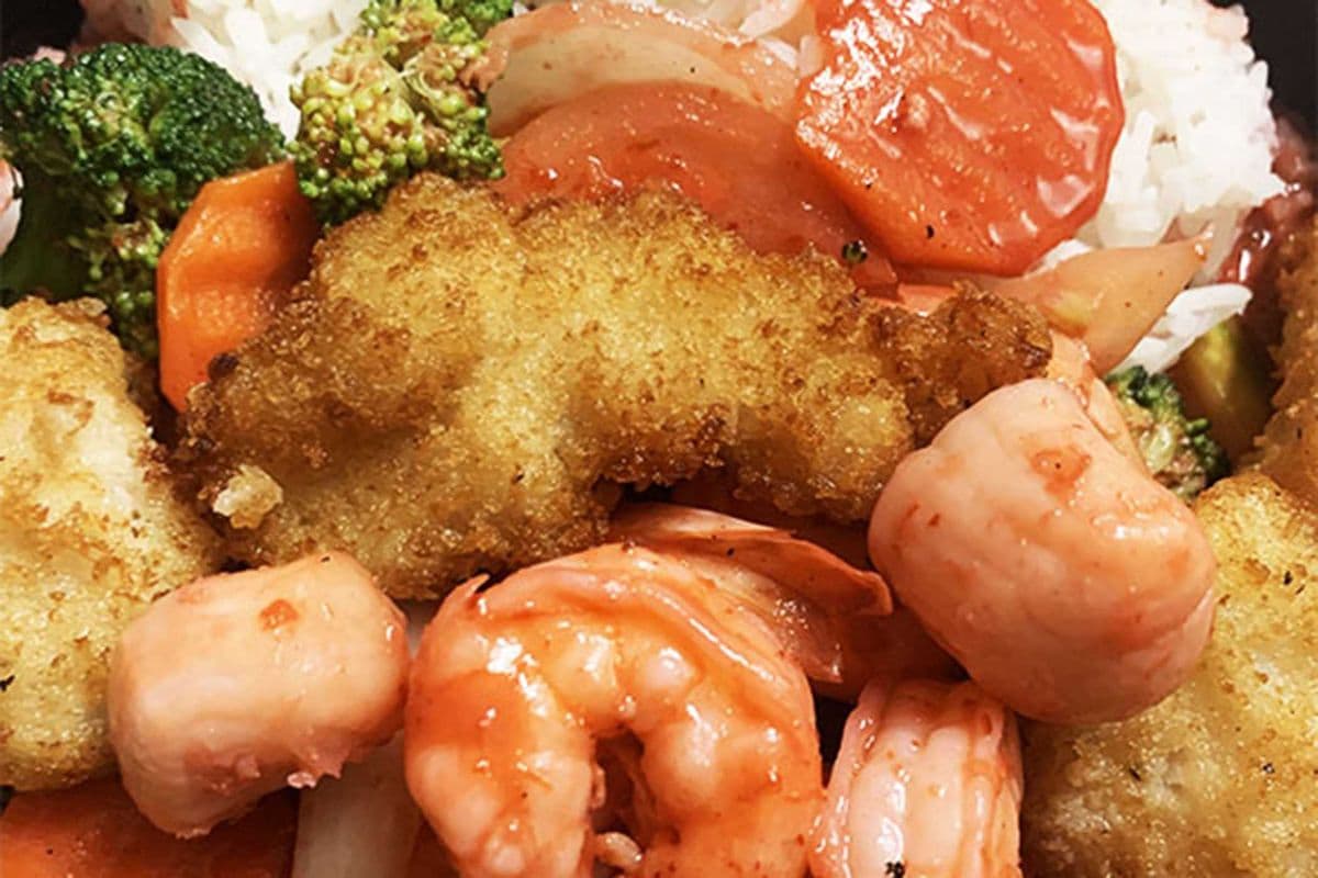 Plat sauté aux fruits de mer / Seafood Stir Fry
