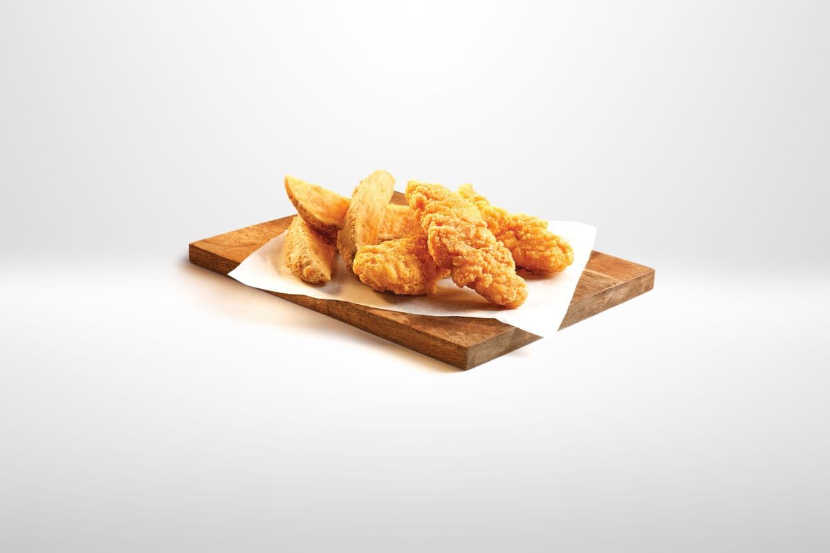 3 Strips & 3 Wedges +1 FREE Dip