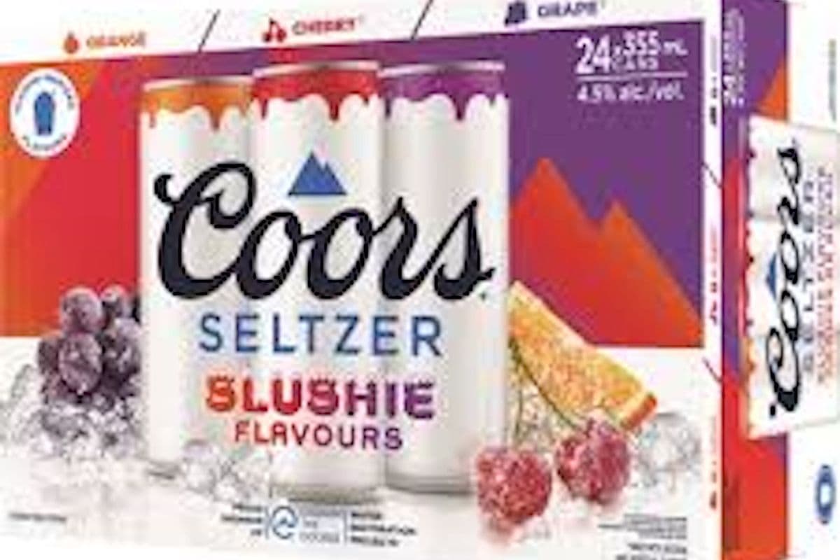 COORS SELTZER SLUSHIE 24CANS (24 x 355ML)