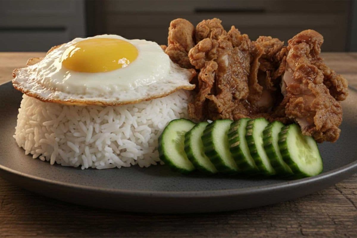 Chicken Rice Toppings