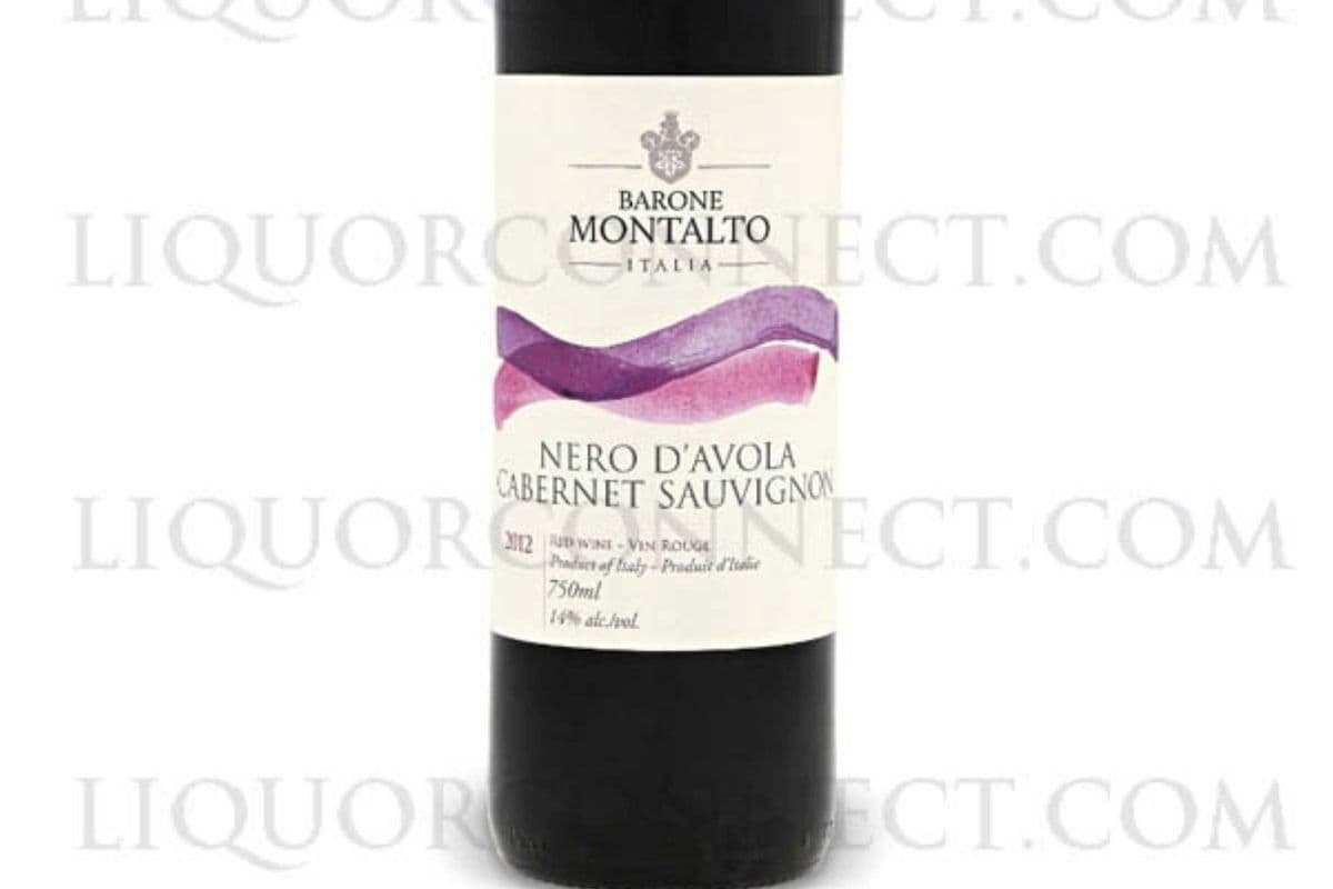 (NEW) MONTALTO NERO D'AVOLA CABERNET SAUVIGNON 1X750ML (1 x 750ml)