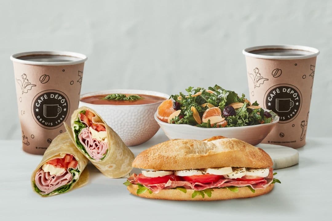 Combo deux choix sandwichs / Two Sandwiches Combo