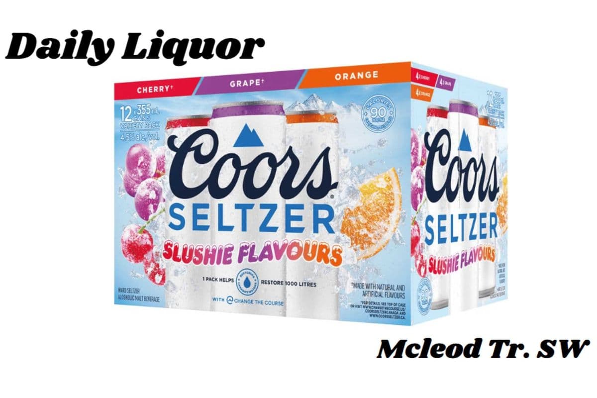 COORS SELTZER SLUSHIE MIX 12 PKC (1 x 12 CANS)
