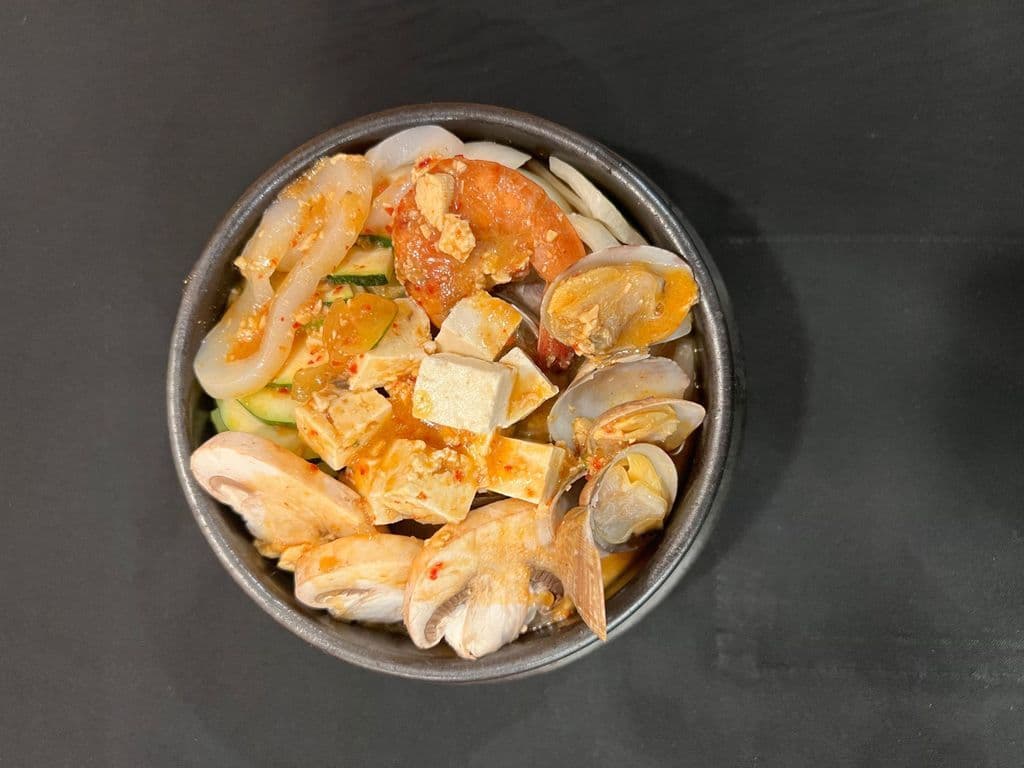 Traditional Seafood Doenjang Jjiggae