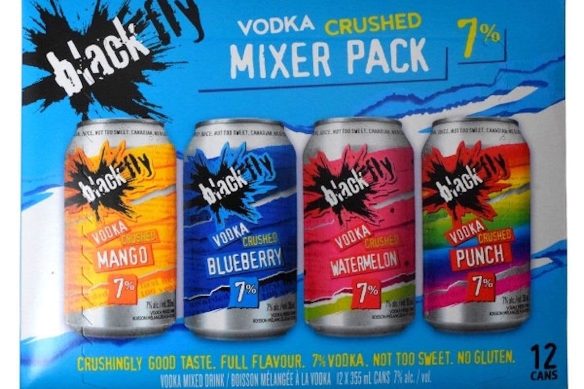 BLACK FLY CRUSHED MIXER 12 PACK 2.0 (12 x 355ML)