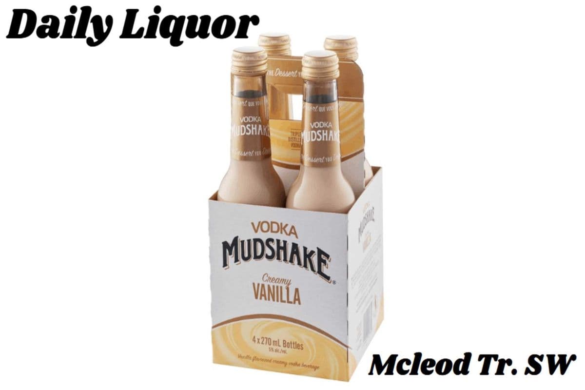 VODKA MUDSHAKE CREAMY VANILLA 4 BOTTLES (1 x 4x270ML)