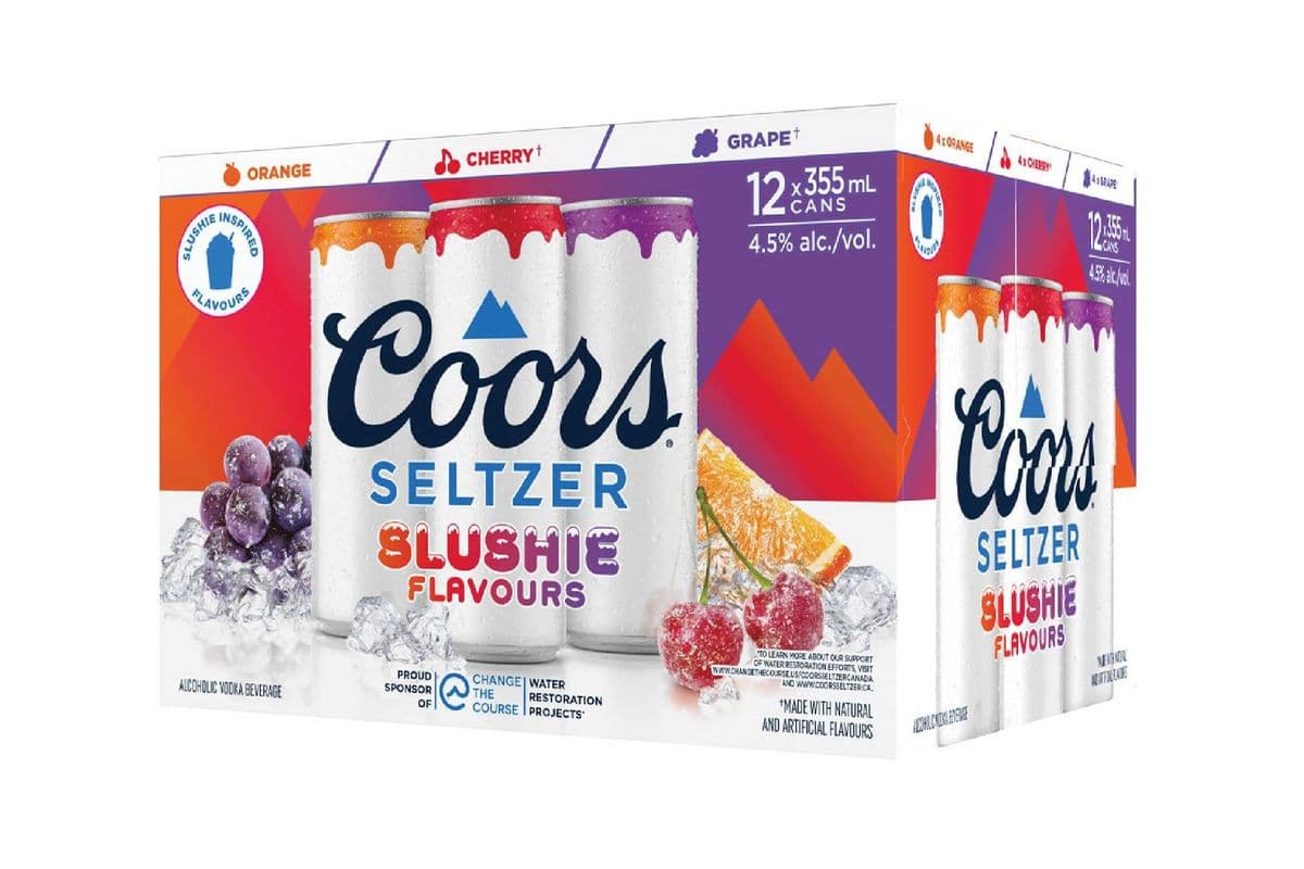 Coors Seltzer Slushie Mixer (12 x 355ml)