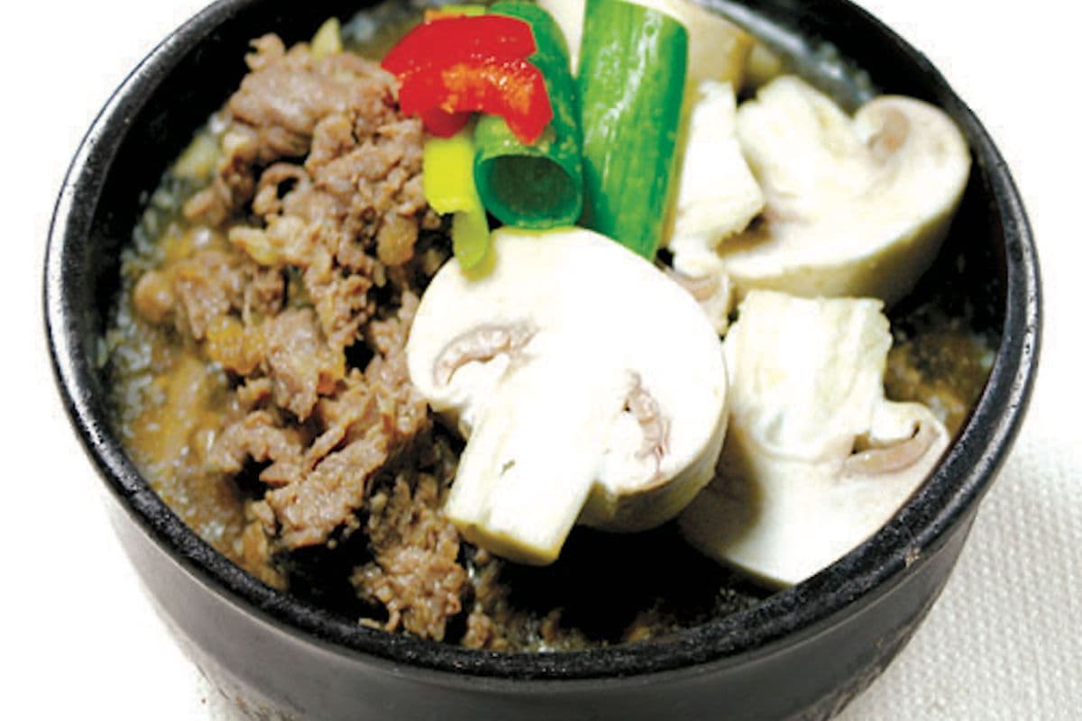 Bulgogi Busot Jjigae