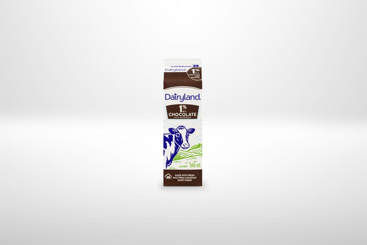 Dairyland 1% Chocolate Milk (1 L Carton)