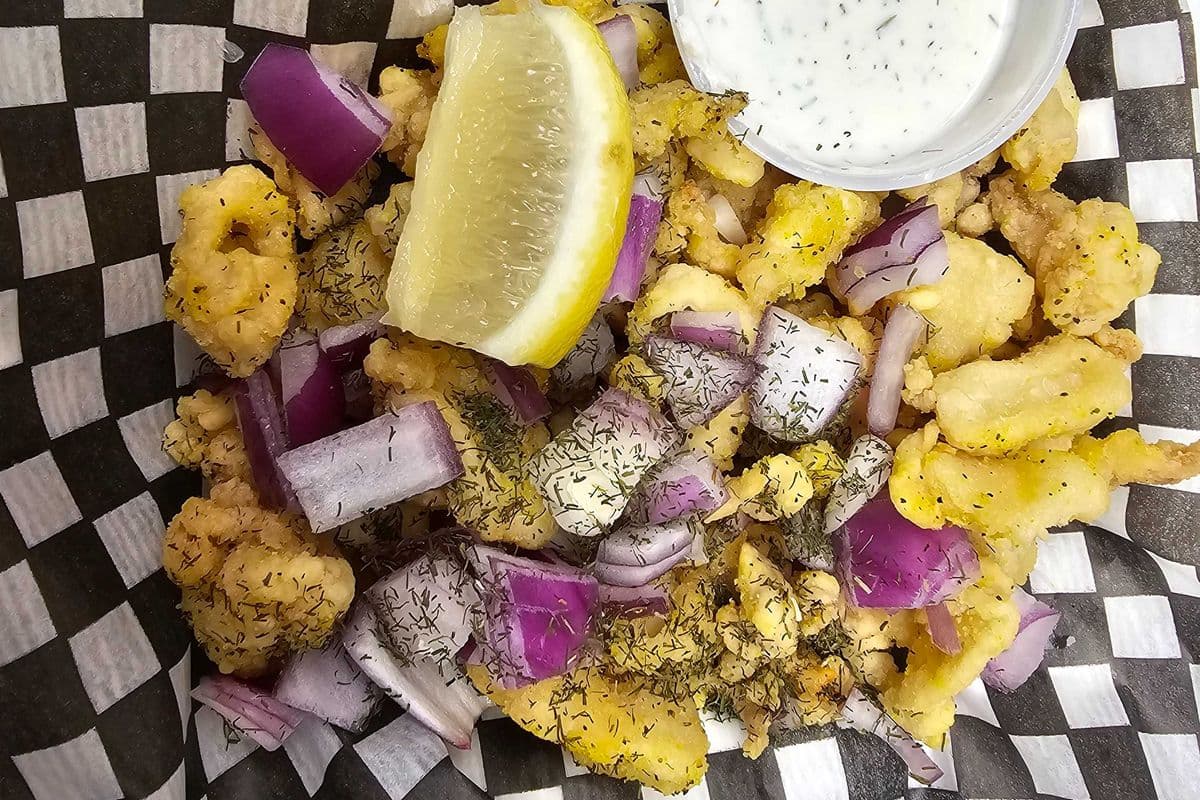 Lemon Pepper Calamari