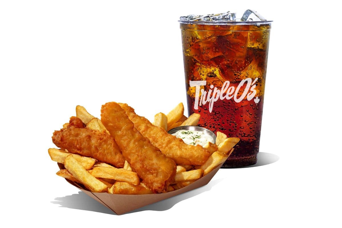 Fish (3 pcs) and Chips Combo