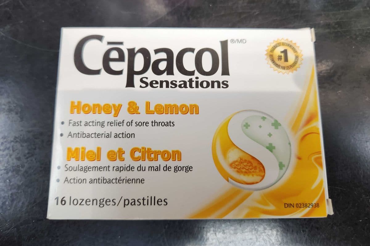 Cépacol 16 Lozenges Honey & Lemon - Cépacol 16 Pastilles Miel et Citron