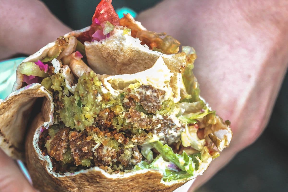 Falafel Shawarma (3 pcs)