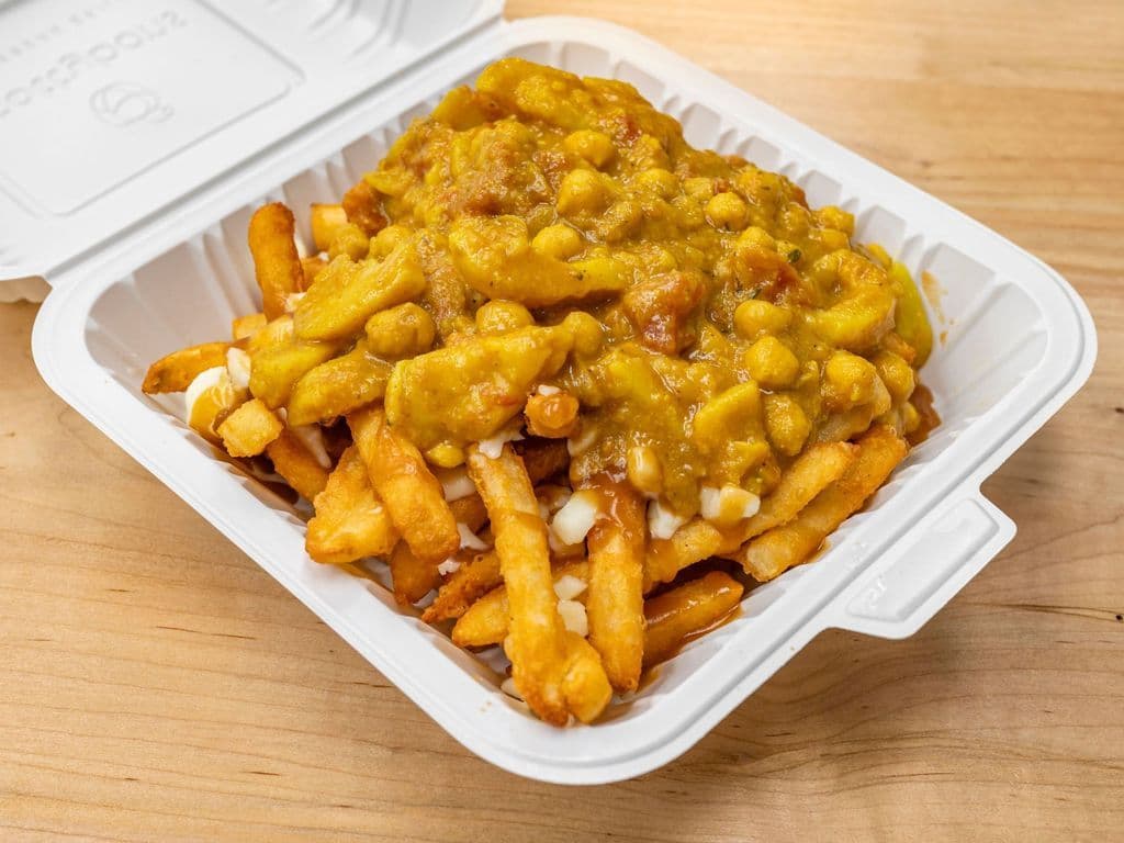 Veggie Curry Poutine