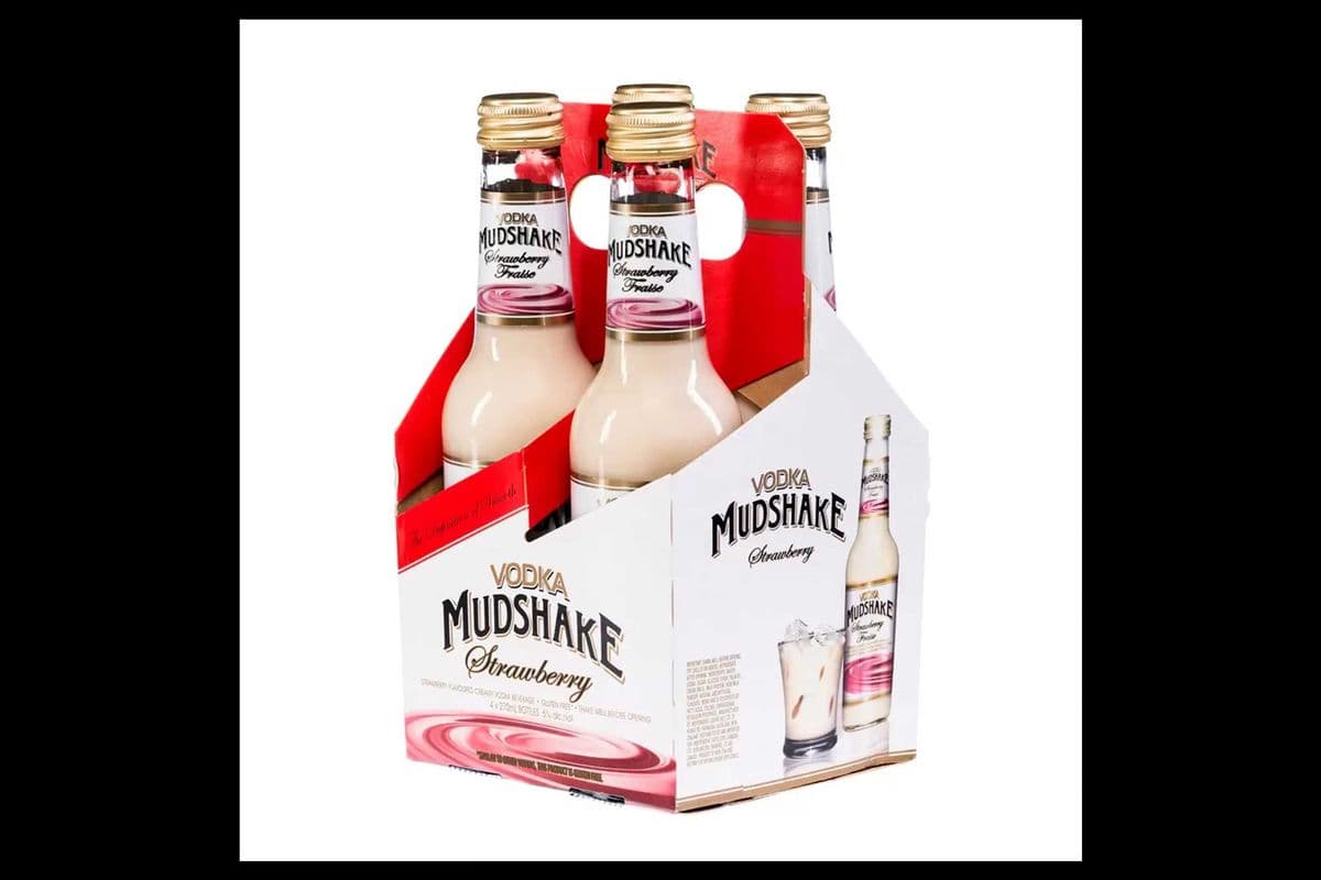 VODKA MUDSHAKE STRAWBERRY (4 x 270ML BOTTLES) (4 x 270ML)