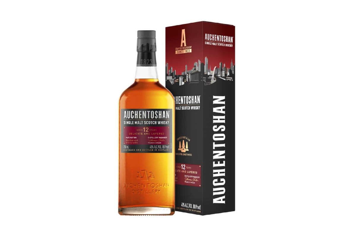 Auchentoshan 12 Year Old Scotch (1 x 750 ml)