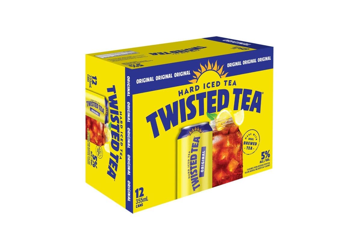 Twisted Tea Original Hard Iced Tea 1007698 (12 x 355 ml)