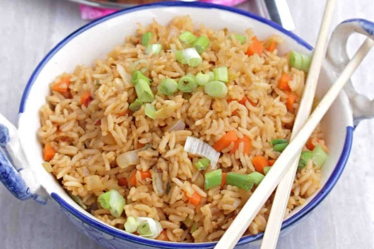 Veg Fried Rice (Desi Style/Chili Garlic/Manchurian/Schezwan)