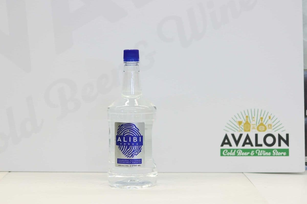 Alibi Vodka 1.75L Bottle (1 x 1.75L)