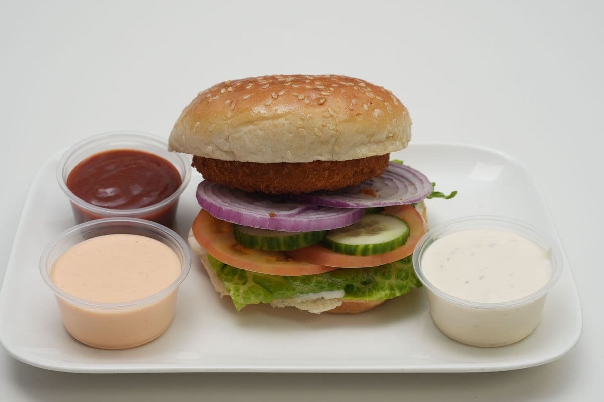 veggie burger