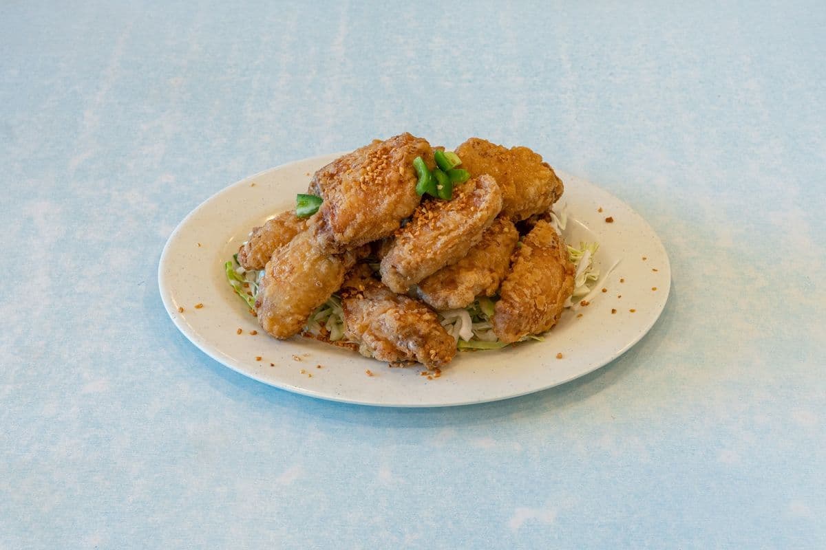 27. Deep-Fried Chicken Wingette Tossed with Spicy Rock Salt