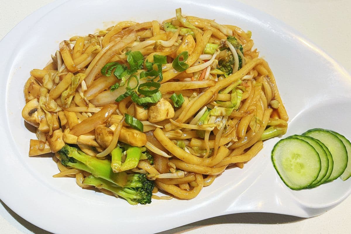 107. Chicken Fried Udon
