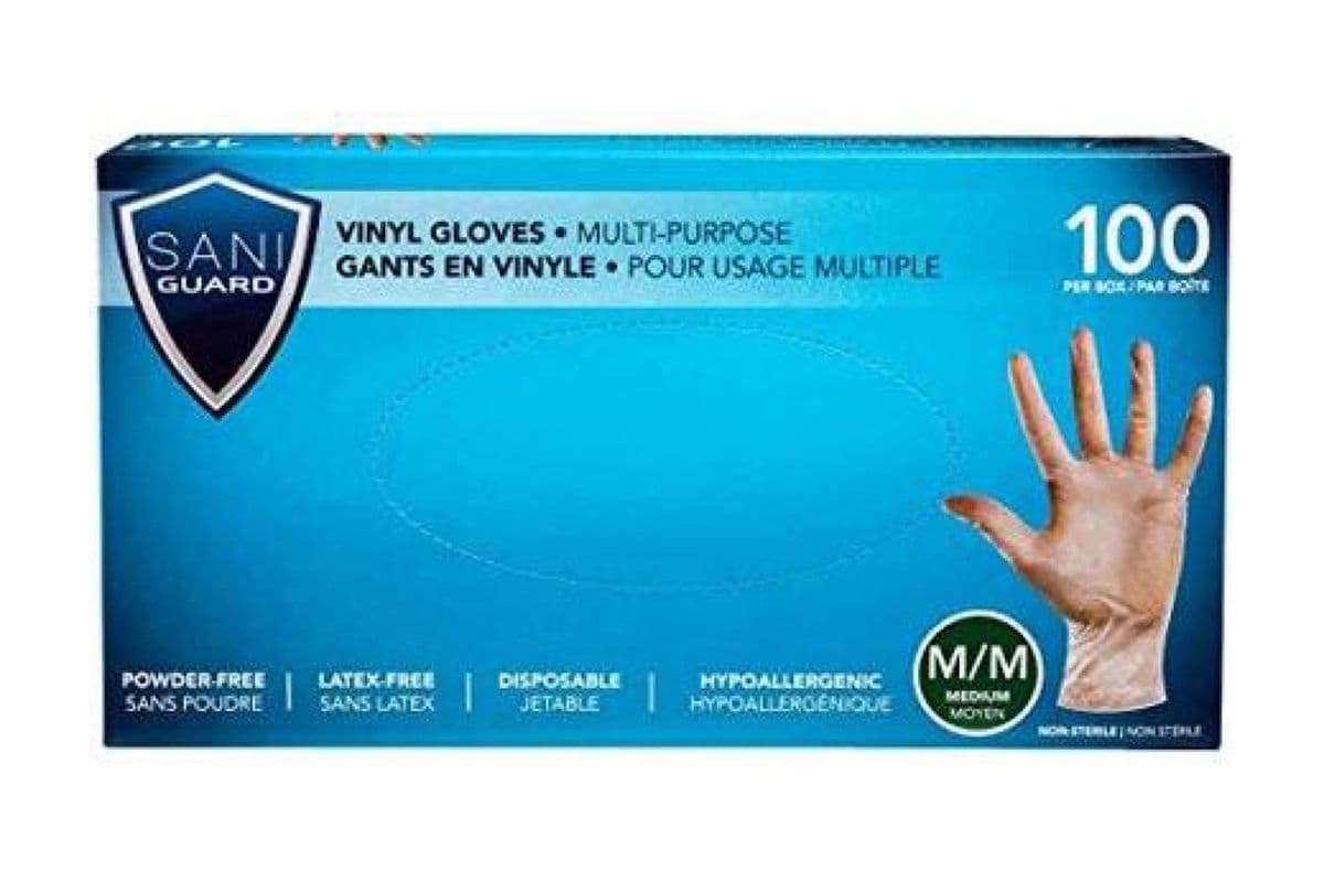 Gants en vinyle - Pour usage multiple / Vinyle Gloves - Multi-Purpose (100) / (M/M)