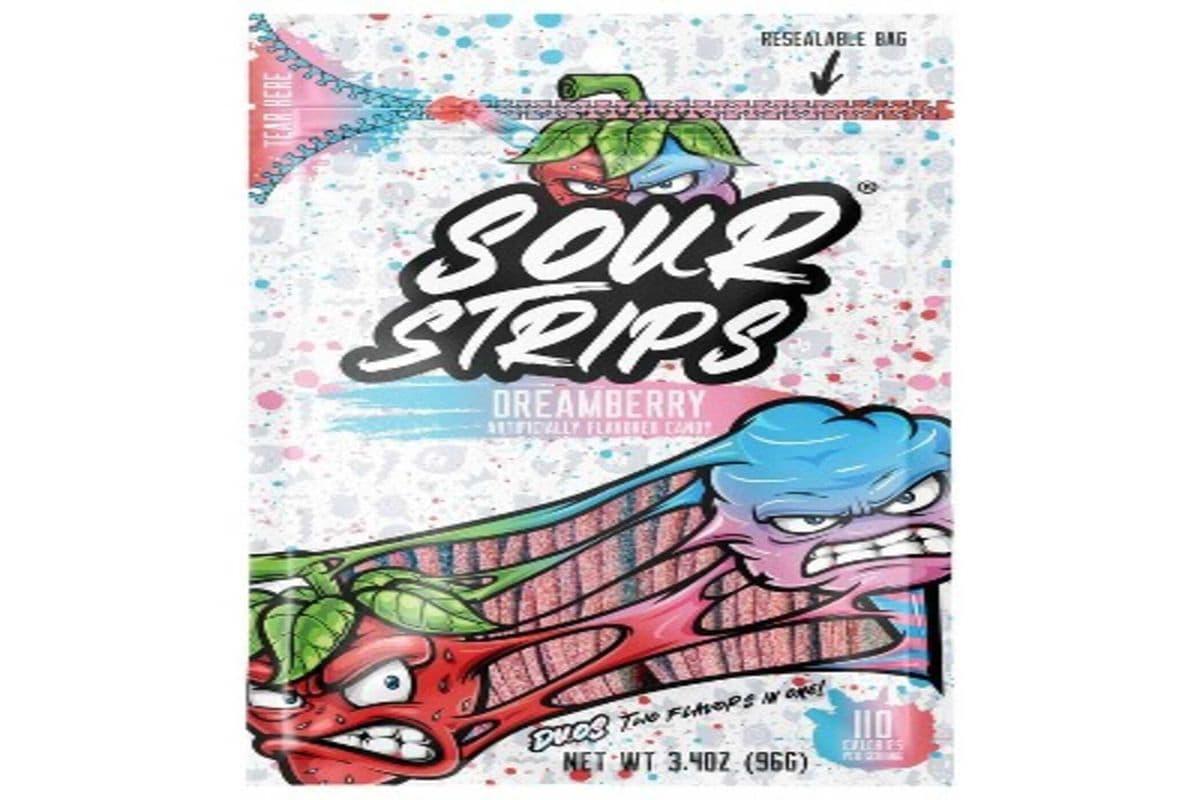 Sour Strips Dreamberry/ Cotton Candy (96g)