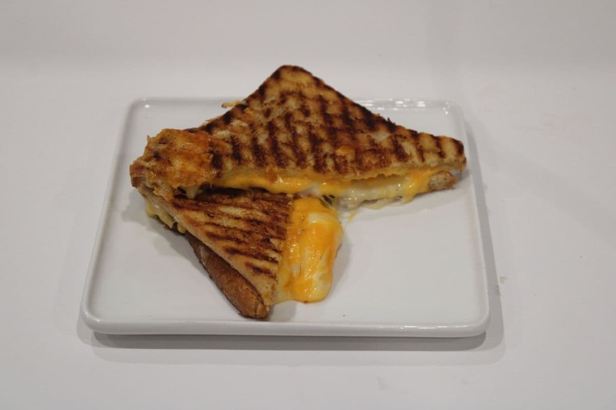 Triple Grilled Cheese Sandwich