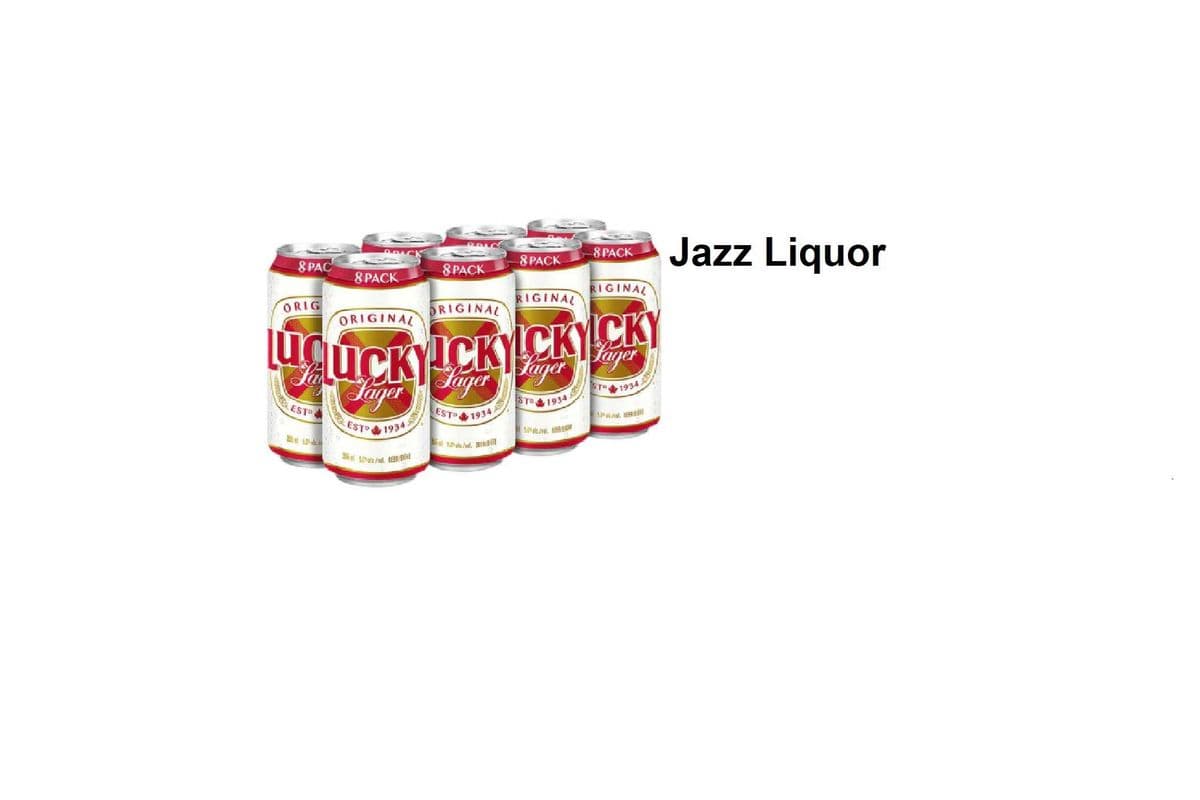 LUCKY LAGER 8 CANS (1 x 8x355ML)