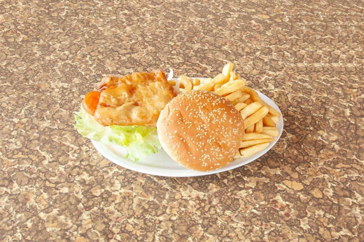 Fish Burger Combo