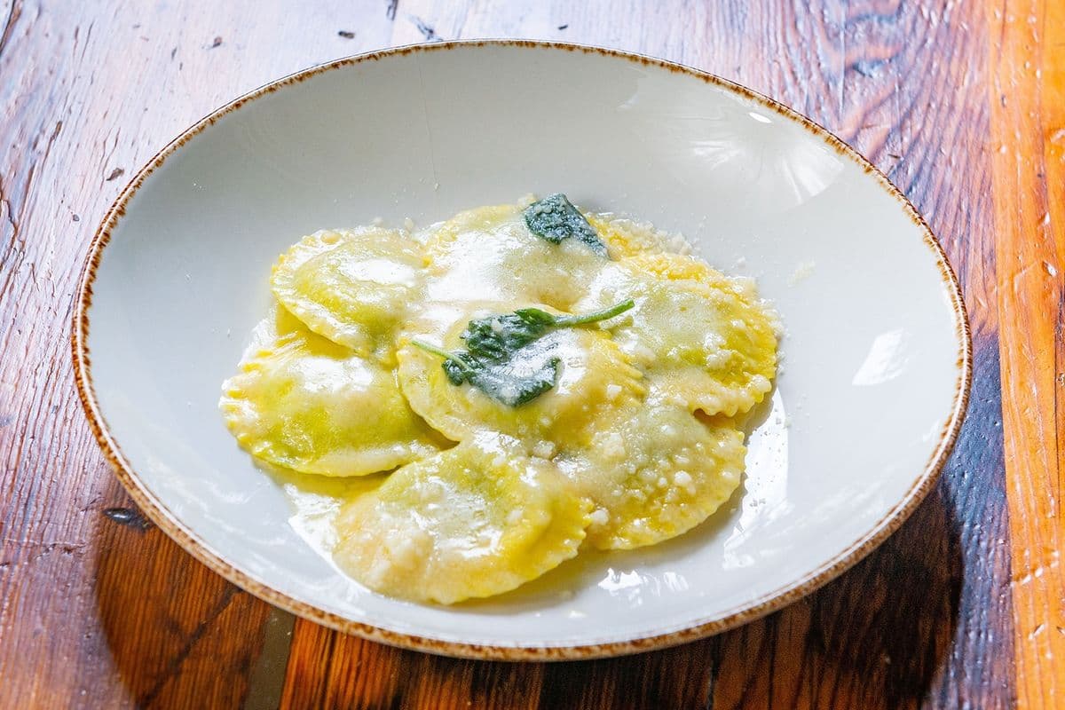Ravioli Ricotta e Spinaci