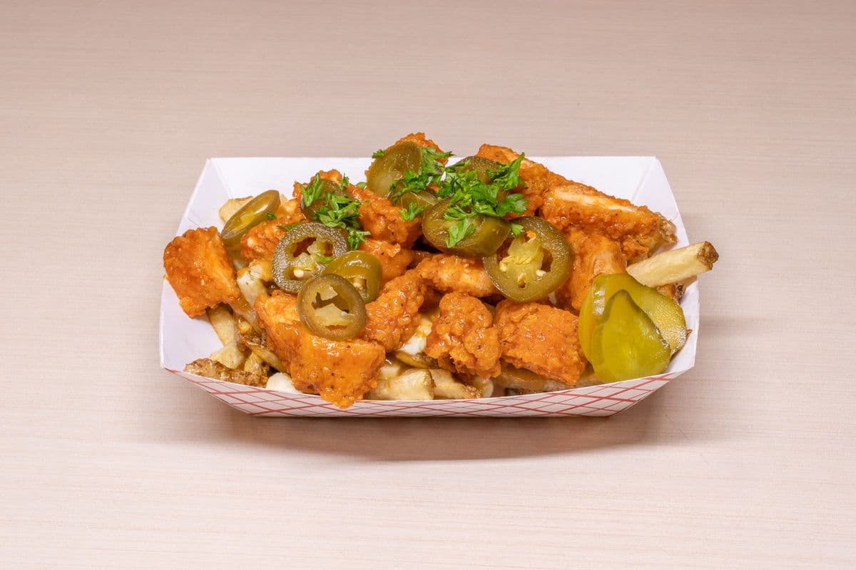 Spicy Buffalo Poutine