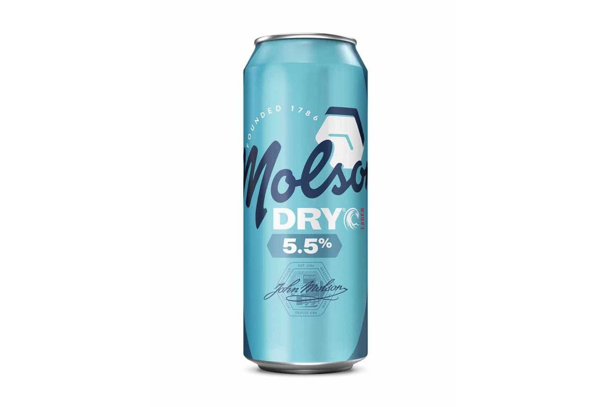 Molson Dry 710 ml (1 x 710 ml)