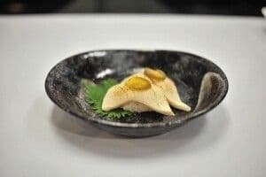 Seared Hamachi Aburi Nigiri Sushi (2 pcs)