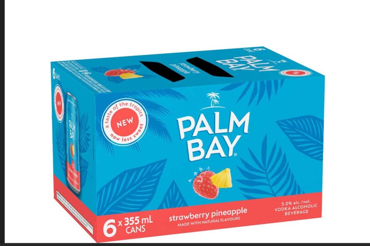 Palm Bay Strawberry Pineapple (6 x 355ml)
