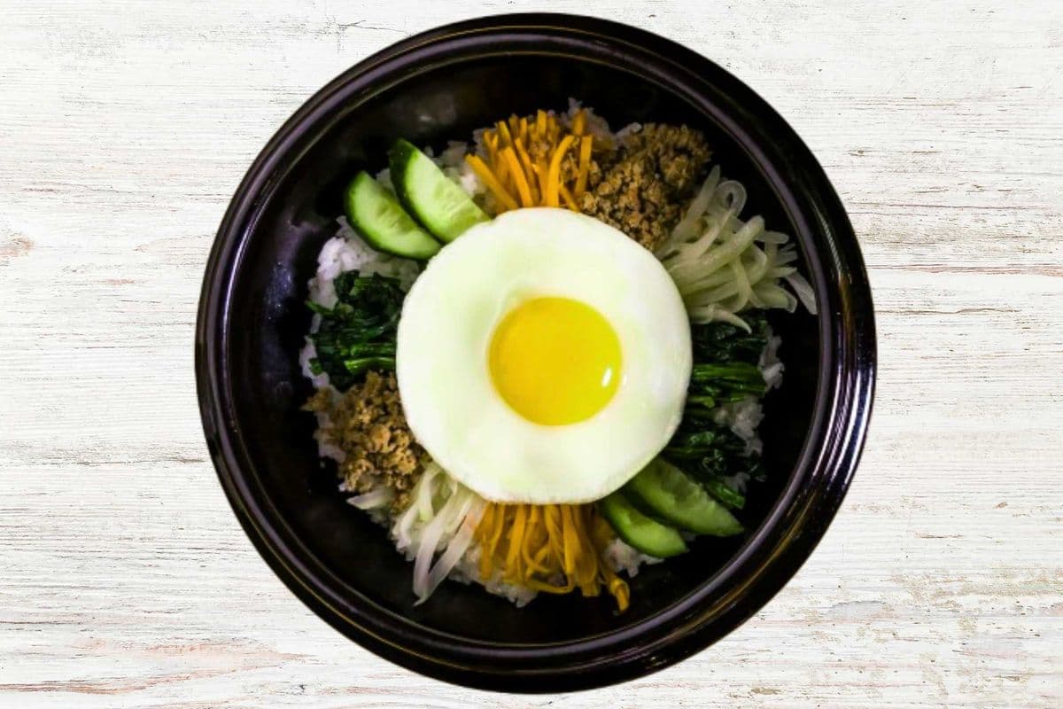 Veggie bibimbap