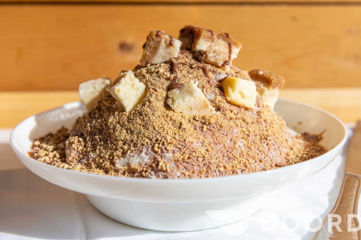 Tiramisu Cheesecake Bingsoo
