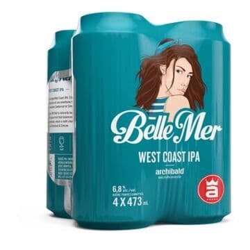 Archibald - Belle Mer West Coast IPA (4 X 473 mL) 6.8%