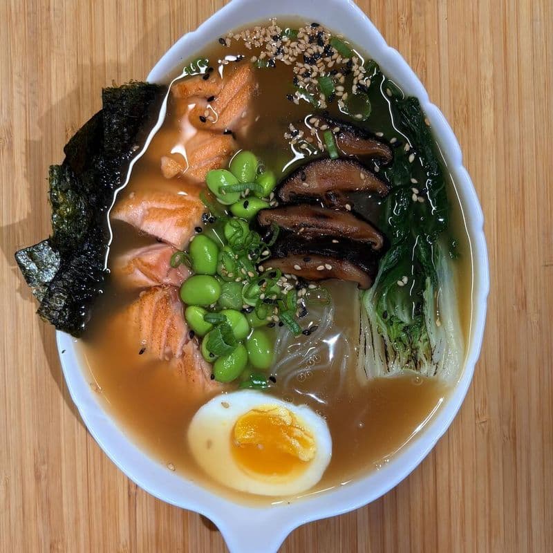 Salmon Shoyu Ramen