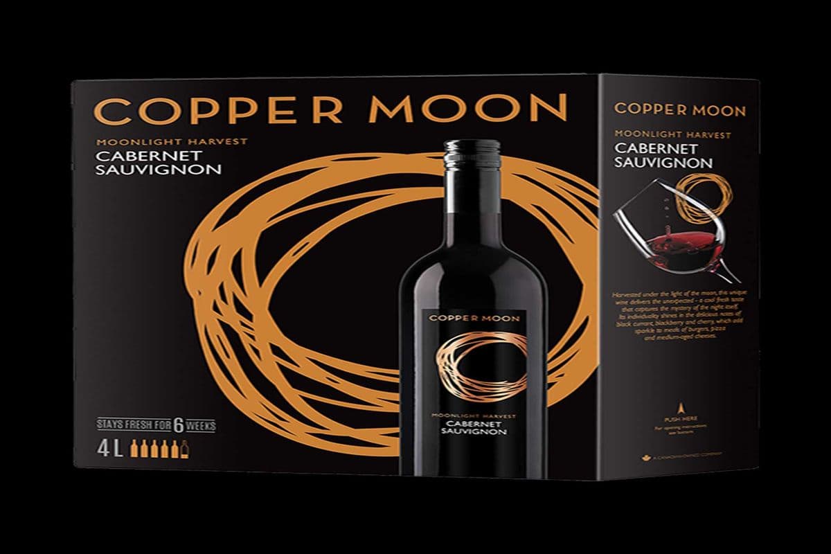 390591. COPPER MOON CABERNET SAUVIGNON 4L (1 x 4L)