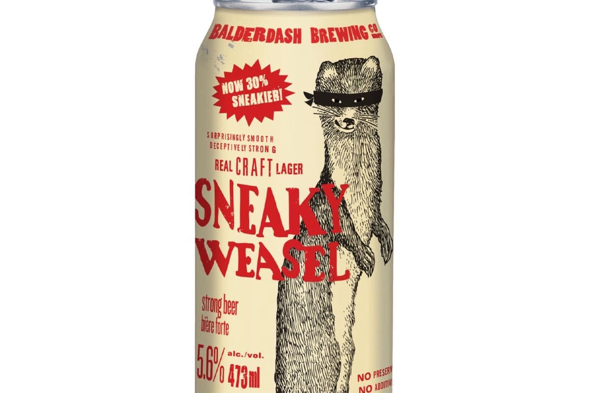 1c Sneaky Weasel Craft Lager - 473ml (1 x 473ml)
