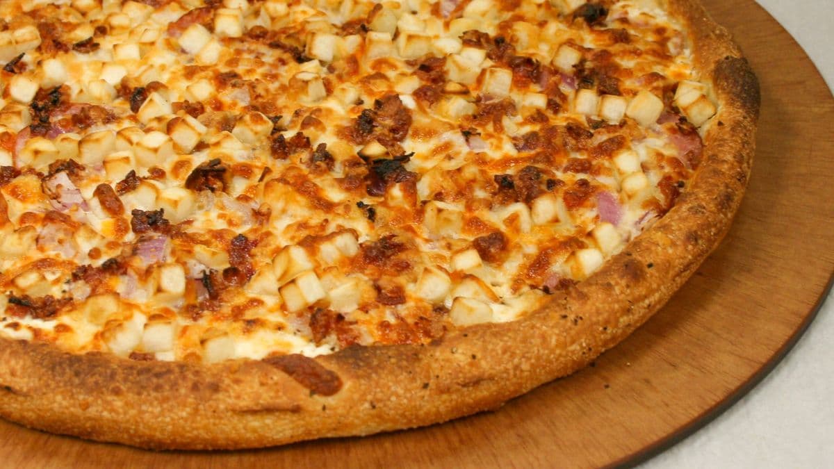 Perogie Pizza