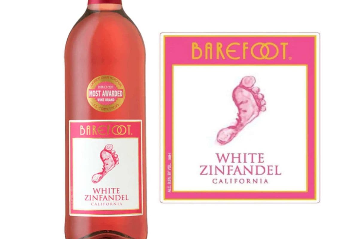 Barefoot White Zinfandel (750 ml) (1 x 750 ML)