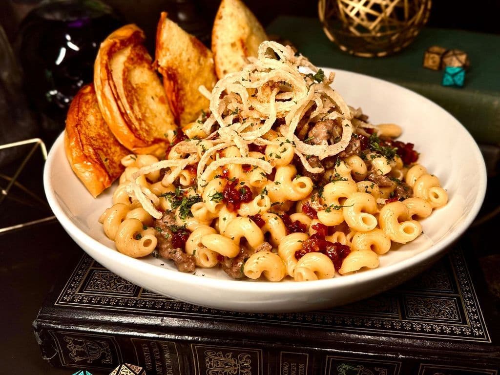 Scooby Doo's Cheeseburger Cavatappi