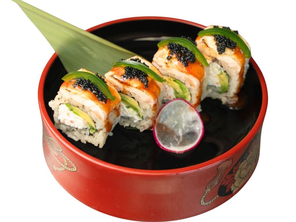 Honjin Seared Salmon Roll(4pcs)