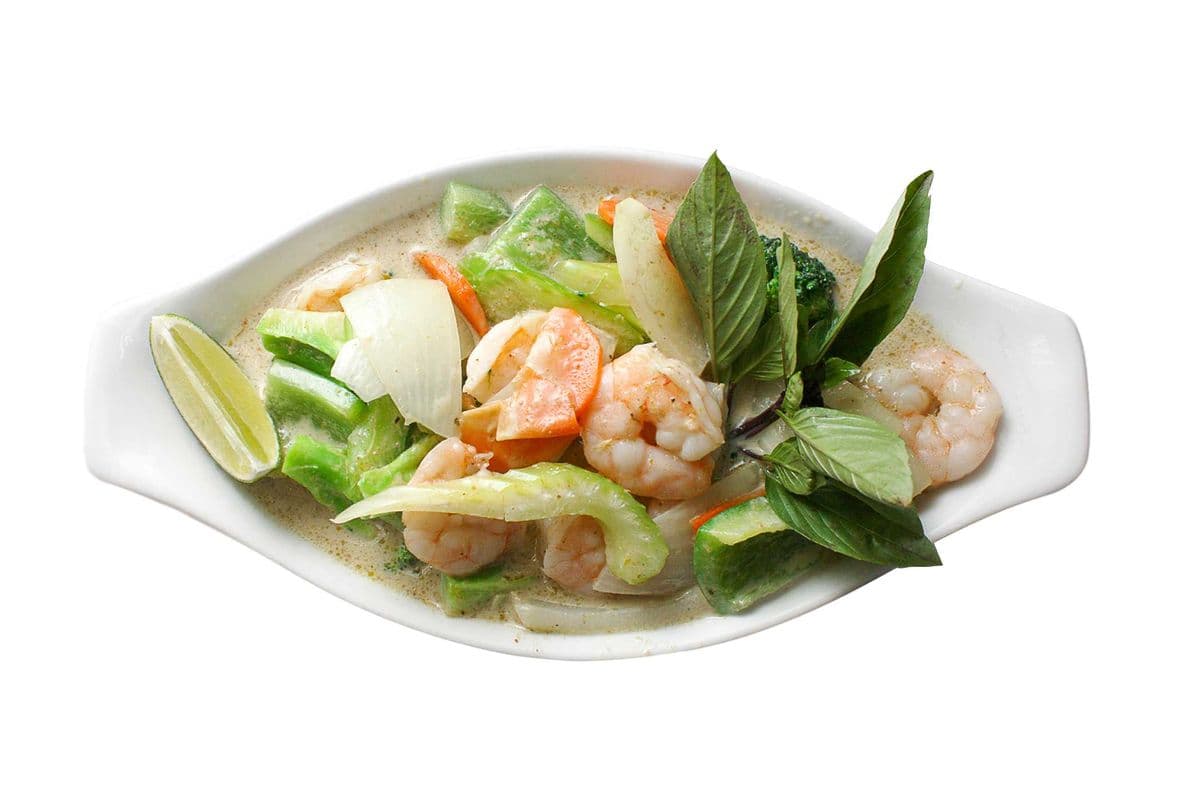 NEW! C9. Coconut Green Curry (Spicy)