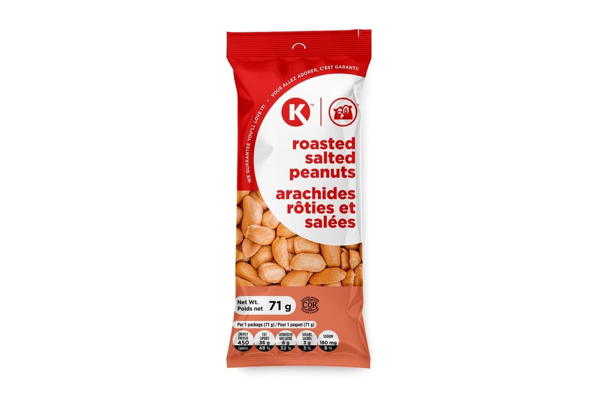 Circle K Roasted Salted Peanuts (71 g)