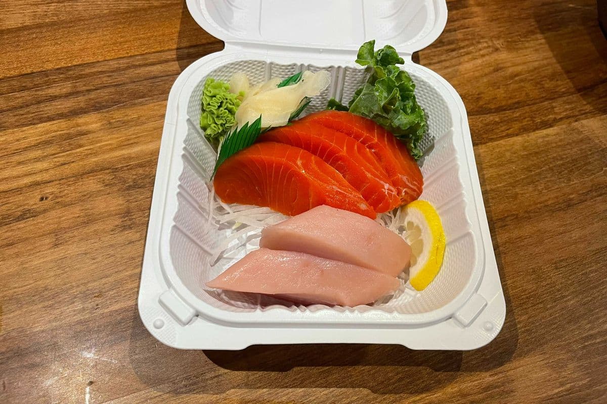 Appetizer Sashimi (Tuna and Sockeye)